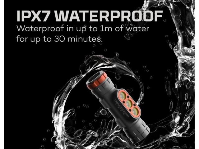 Punjača za glavu svjetiljka NEBO Transcend 1500 - 1500 lumena