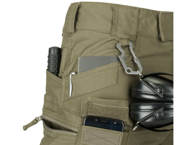 Hosen HELIKON UTP (Urban Tactical Pants) Canvas Taiga/Grün - VERLÄNGERT