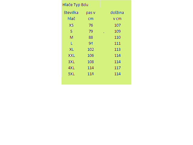 Pantaloni militari TYP BDU blu