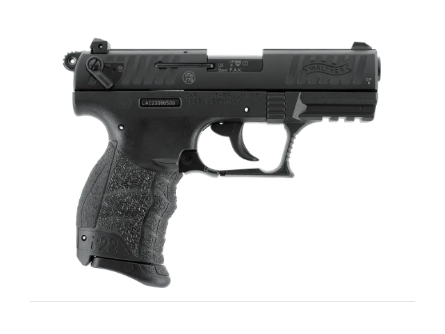 Pištola signalna Umarex Walther P22Q - 9mm P.A.K. - črna