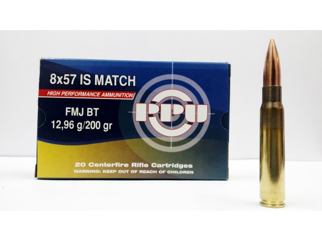 Munizione PPU 8x57 IS