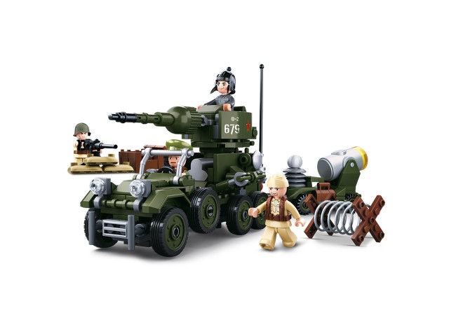 Set zum Zusammenbauen SLUBAN WWII 2v1