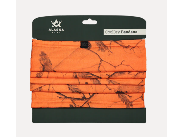 Gesichtstuch ALASKA 1795 Cooldry - orange