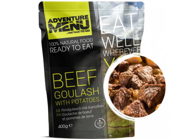 Pasto MENU AVVENTURA Gulasch con patate - 400g