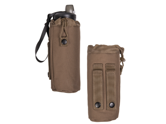 Flaschenetui MILTEC Black molle - coyote dark