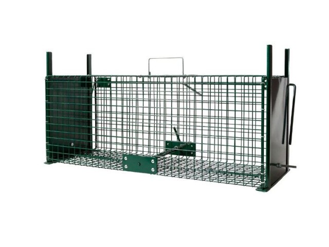 Zamka za hvatanje 60x21x21 cm - dupla vrata