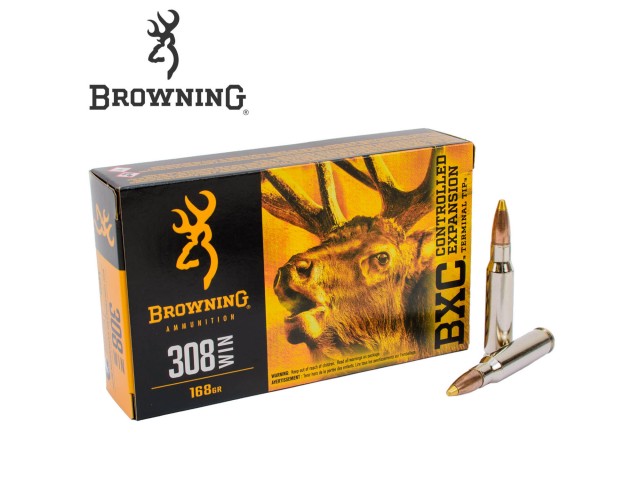 Cartuccia BROWNING BXC Controlled expansion 308 Win - 10,9g/168gr