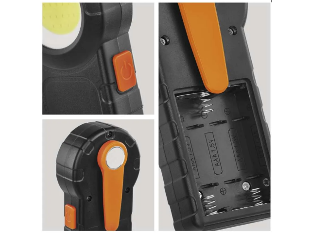 Ročna svetilka EMOS COB LED 3xAAA - 350 lm