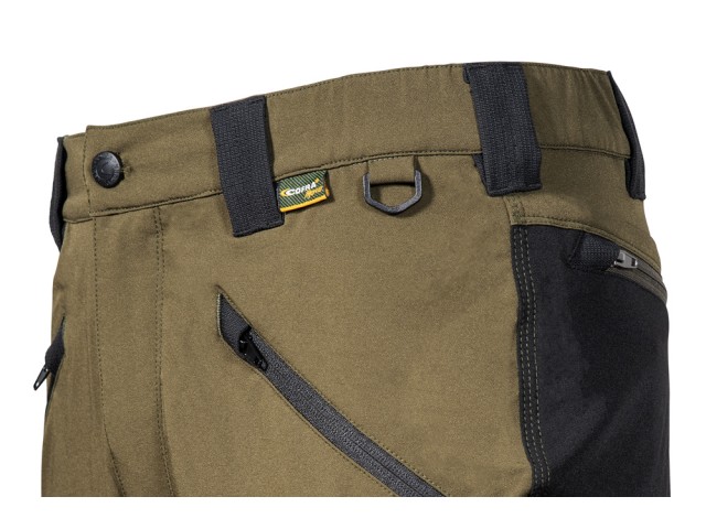 Hlače COFRA Velten - zelena/črna