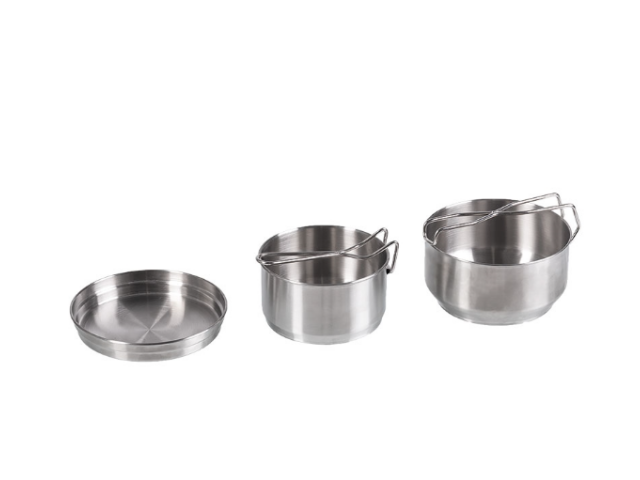 Set (3) posod MILTEC Czech - 3PC Stainless Steel