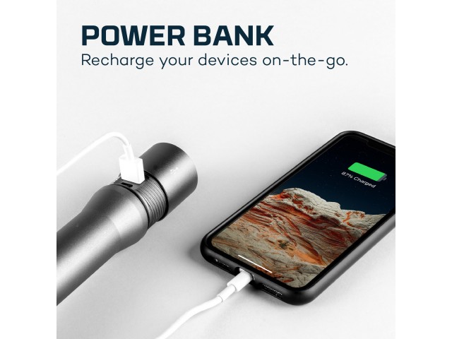 Aufladbare Taschenlampe NEBO DaVinci 5000 - 5000 Lumen