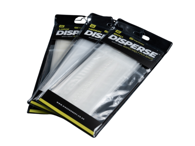 PVA vrečke RIDGEMONKEY Disperse Rapid Melt PVA Bags - 85x150 mm