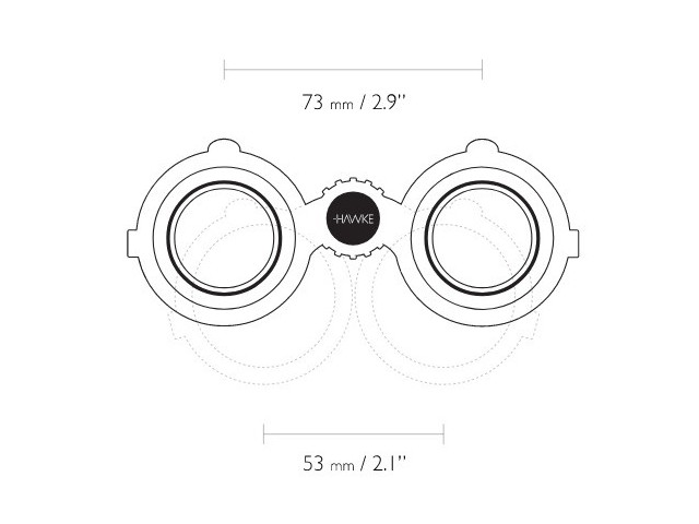Daljnogled HAWKE Endurance ED 8x42 - zeleni