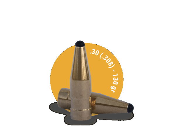 Olova za punjenje FOX Classic Hunter - 30 (.308) - 130 gr/8,4 g (50 kom)