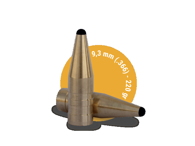 Oglavine za punjenje FOX Classic Hunter - 9,3 mm (.366) - 220 gr/14,5 g (50 kom)