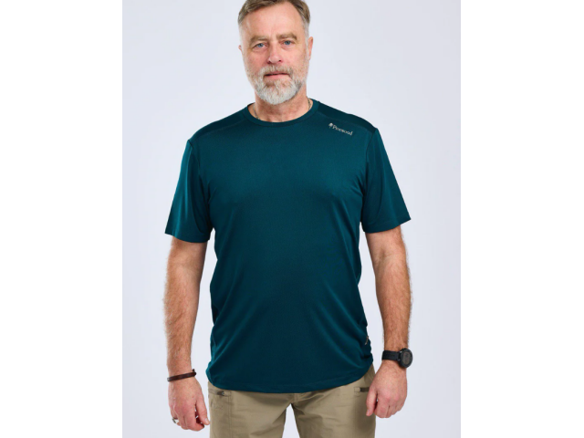 Majica PINEWOOD Function - teal modra