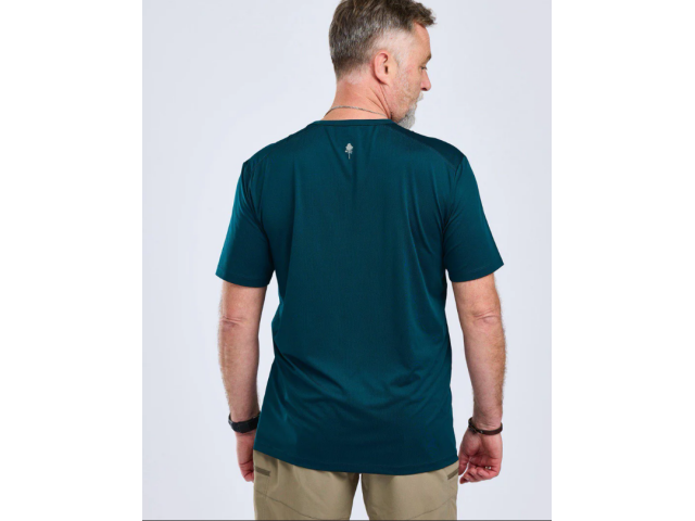 Majica PINEWOOD Function - teal modra