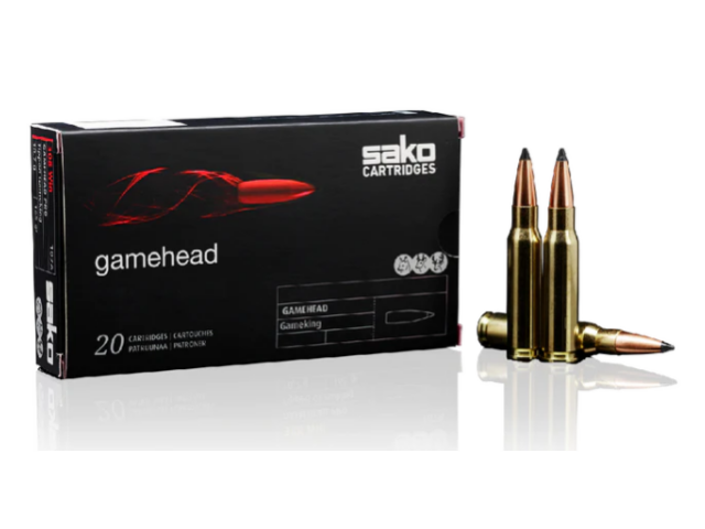 Patrone SAKO 22-250 Rem GAMEHEAD - 3,56g/55gr