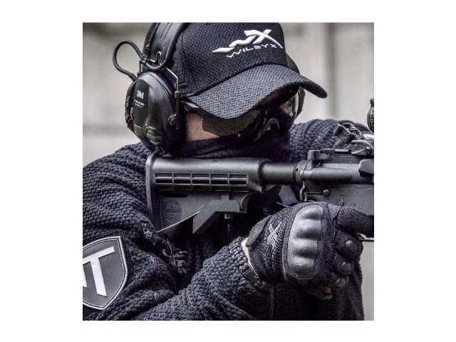 Maglietta in pile HELIKON Alpha Hoodie senza cappuccio - nera