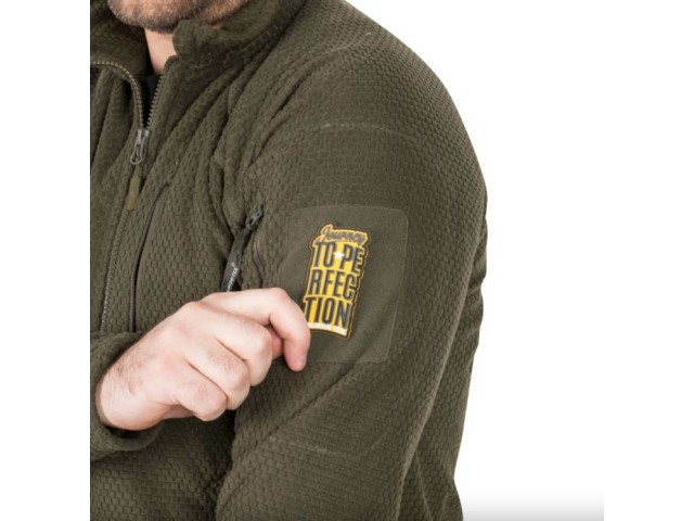 Maglietta in pile HELIKON Alpha Hoodie senza cappuccio - nera