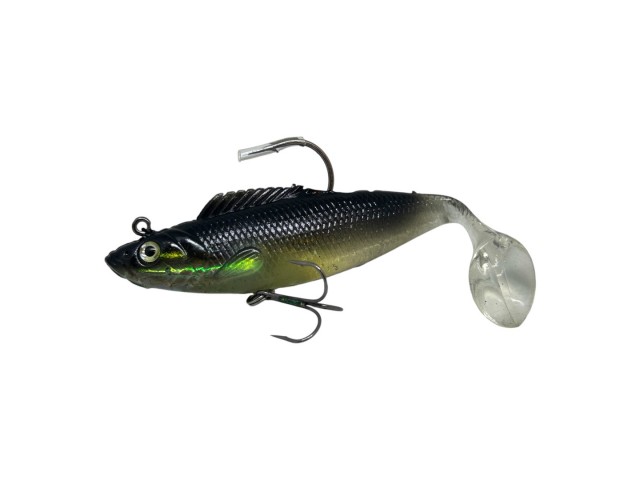 Silikonska vaba BEHR črno/bela Trendex 2 kos - 12cm/24g/2 kos