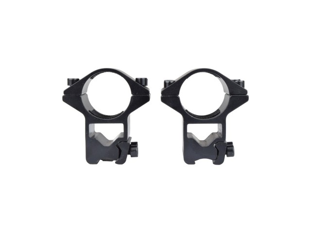 Montaža teleskopske nišane JS 9-11 mm - 25,4 mm visoka