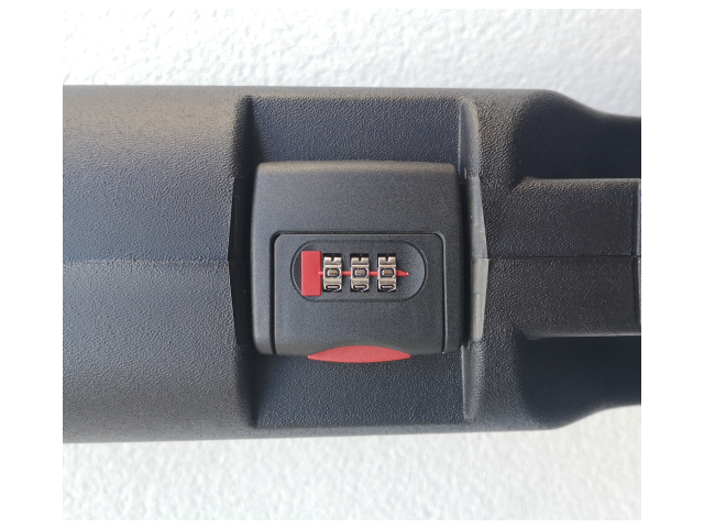 Kufr za dugocijevno oružje - 2 brave na kodu 118x35x11