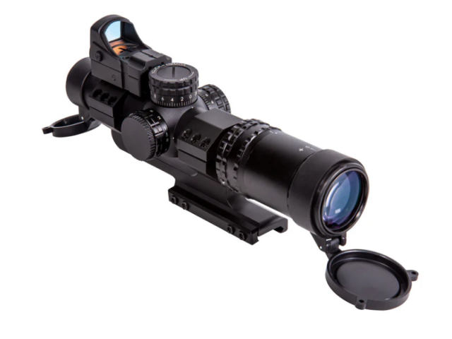 Telescopio da caccia FIREFIELD RapidStrike 1-6x24 kit Kommando con punto rosso