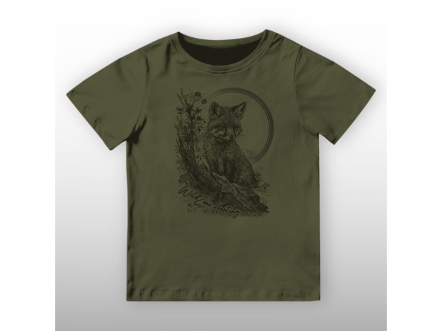 Kinder T-Shirt WZ Lisička in der Natur