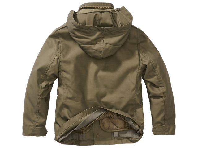 Jakna otroška s podlogo M65 Brandit zelena