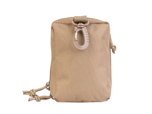 Molle mini pouch with carabiner