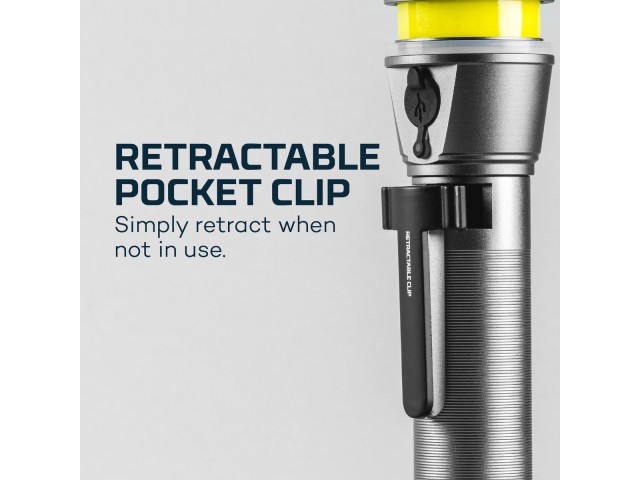 Punjača svjetiljka NEBO Franklin TWIST - 400 lumena