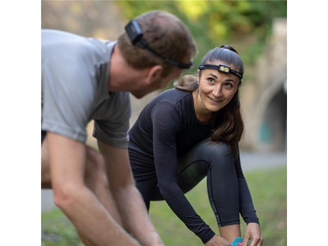 Stirnlampe LED LENSER Neo 5R - schwarz/blau