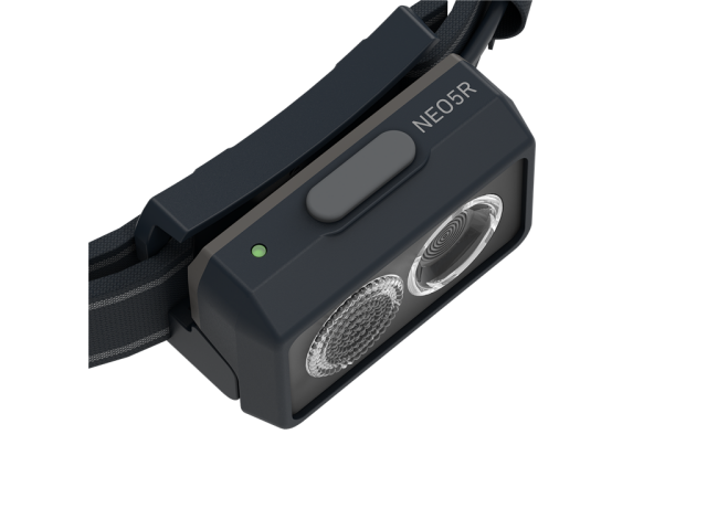 Lampada frontale ricaricabile LED LENSER Neo 5R - nera