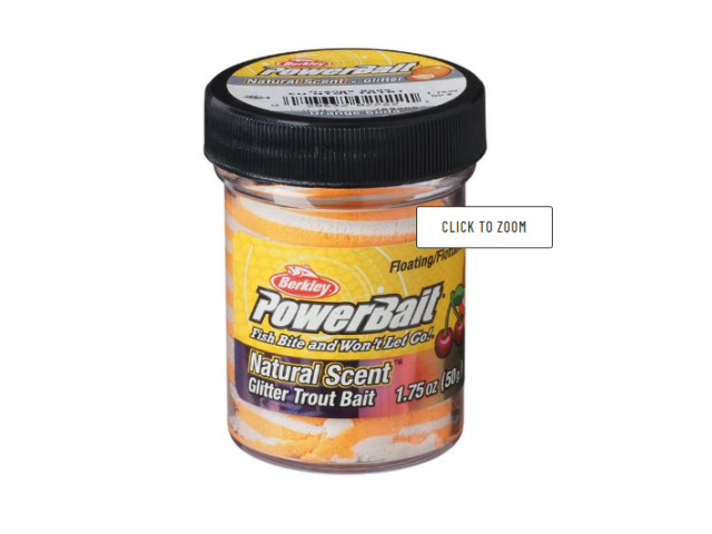 Pasta za privabljanje rib BERKLY Powerbait Natural Scent - Orange Soda
