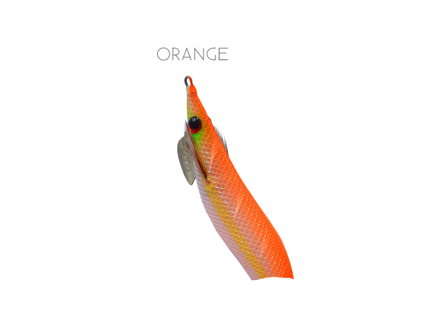 DTD Retro squid lure - orange 90 mm (orange)