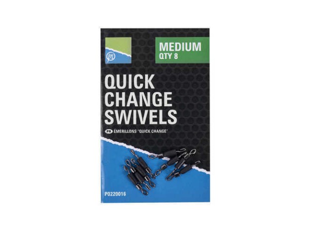Quick change swivel PRESTON Quick changing swivel