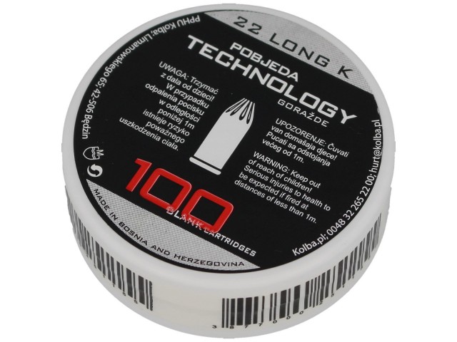 Blank Pobjeda .22 long (100 pcs)