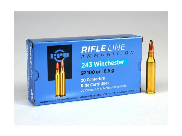 PPU .243 win SP Bullet 6.5g