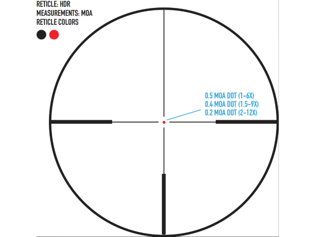 Strelni daljnogled SIGHTMARK Presidio 2-12x50 HDR