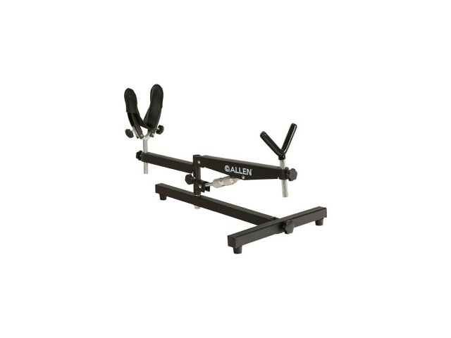 Vorbereitung zur Einschießhilfe ALLEN RANGEMASTER Rifle rest