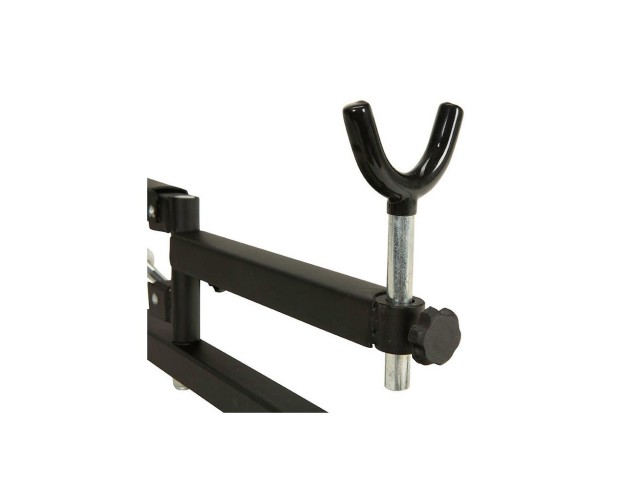 Vorbereitung zur Einschießhilfe ALLEN RANGEMASTER Rifle rest