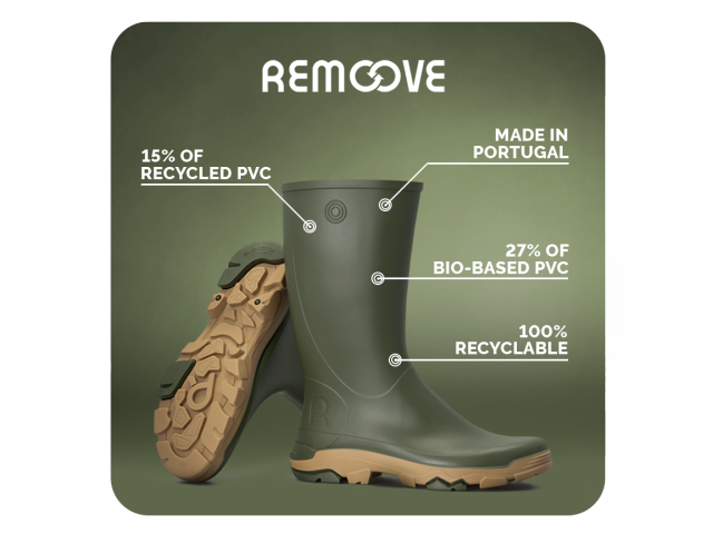 Škornji Rouchette Remoove - zeleni