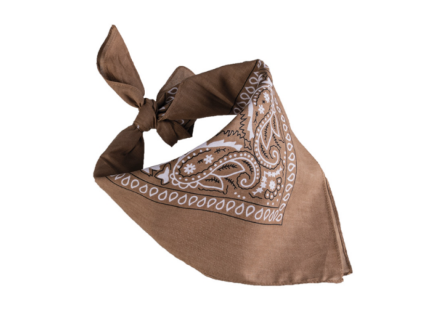Scarf 53.5x53.5cm COYOTE WESTERN
