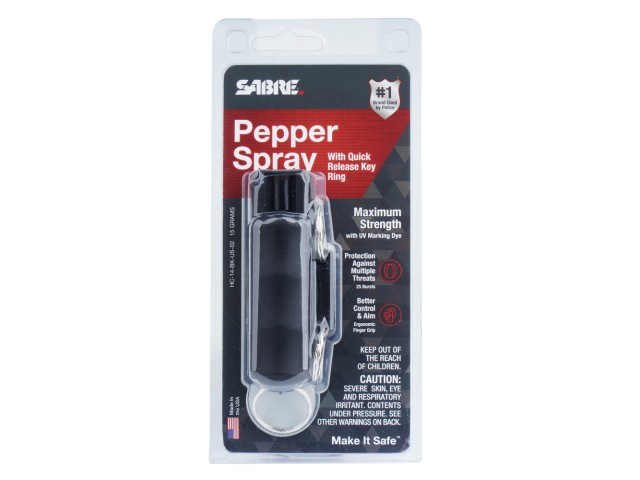Abwehrspray SABRE Pocket - schwarz