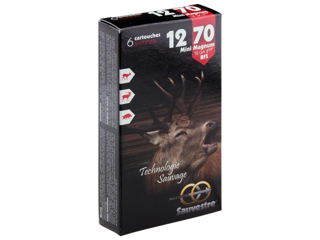 Naboj SAUVESTRE 12/70 Mini Magnum - podkaliberna