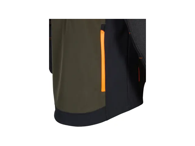 Jakna COFRA Seewald rjavo-zelena/črna/oranžna