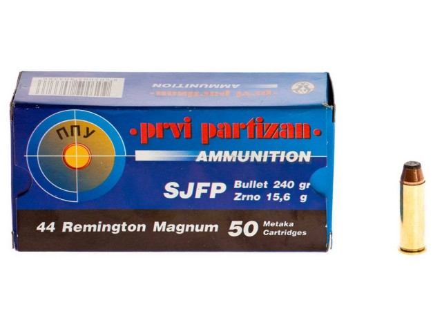 Cartuccia PPU .44 Magnum 15,6g/240gr