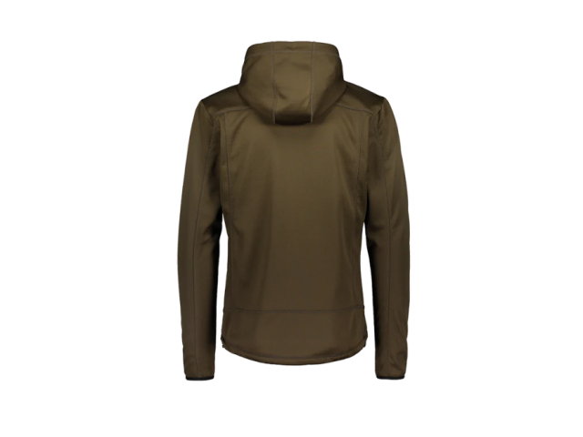 Jagdwolle ALASKA 1795 Sniper mit Kapuze - moos/grün