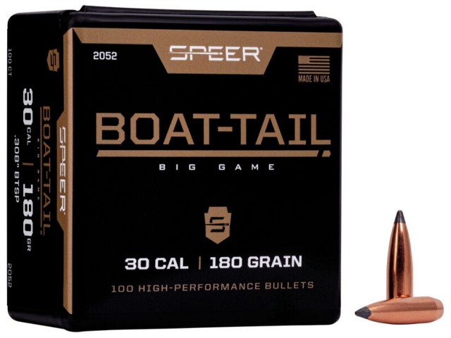 Kroge za polnjenje SPEER Boat-Tail Big Game .30 - 11,7g/180gr